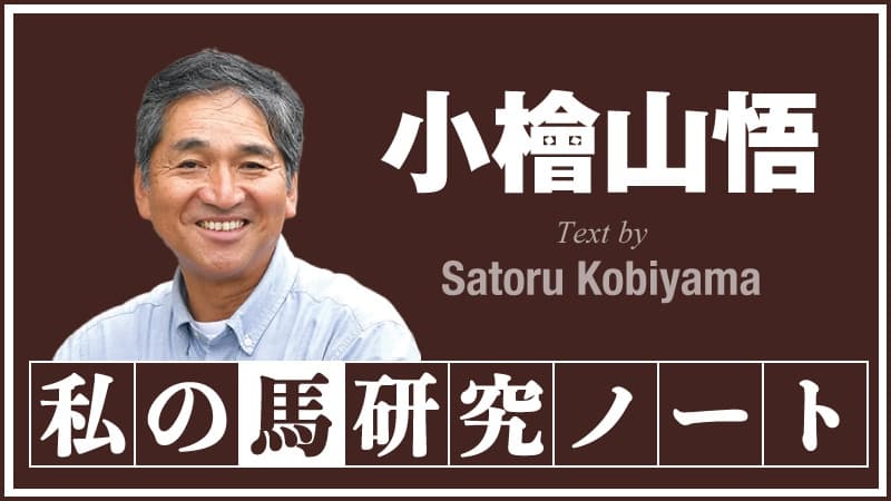 小檜山悟　私の馬研究ノート　261
