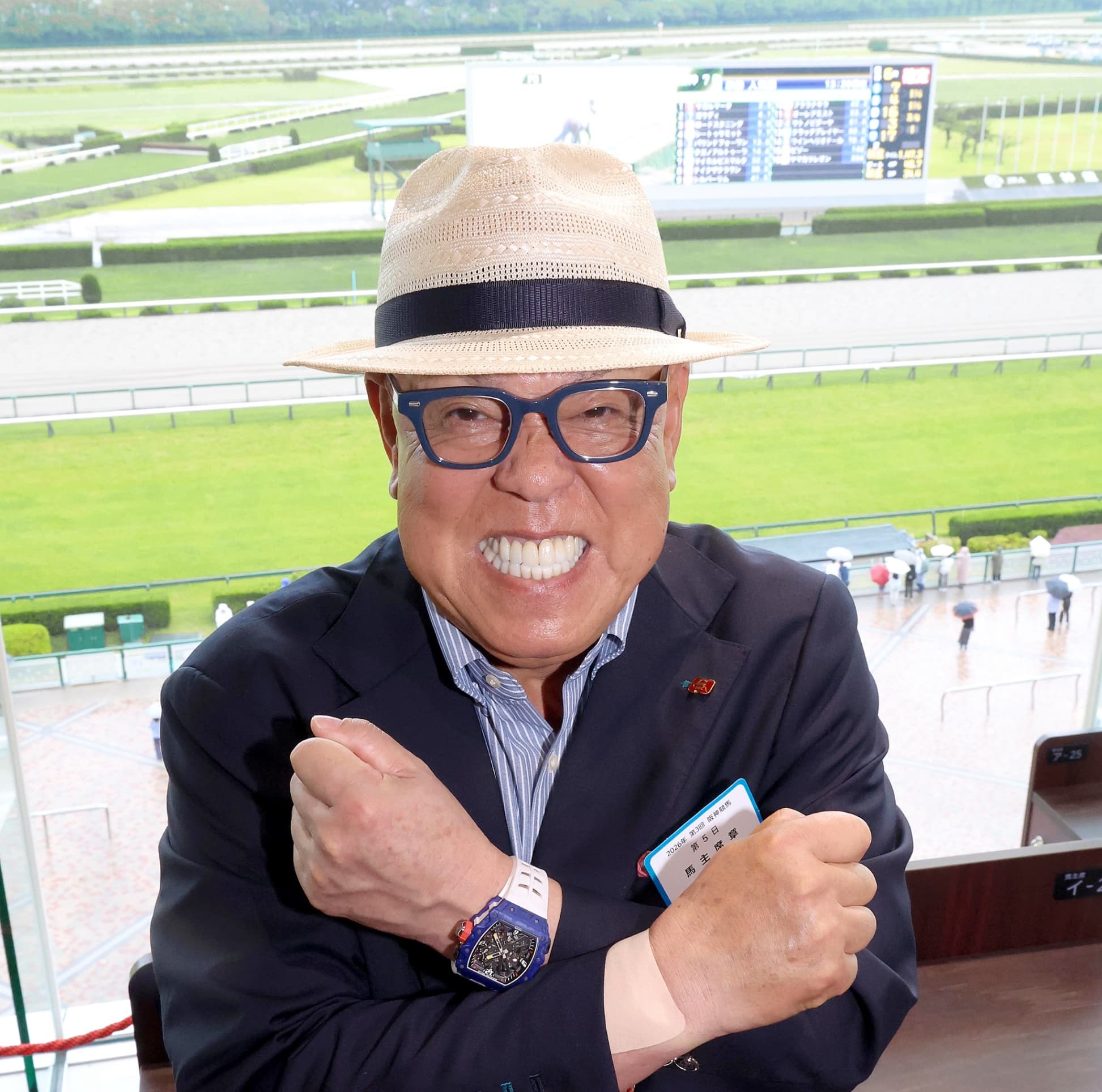 串かつだるま会長・上山勝也オーナー　『縁と運とタイミング』64歳にして馬主デビュー