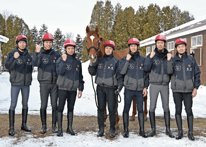 風のたより：ラーゴム　研修用乗馬としてホースマンを育む
