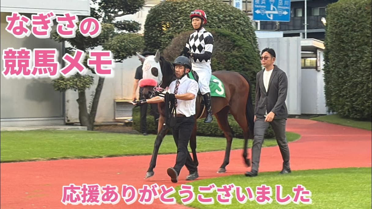 【なぎさの競馬メモ】応援ありがとうございました